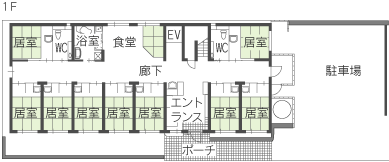 1階平面図