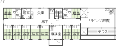 2階平面図